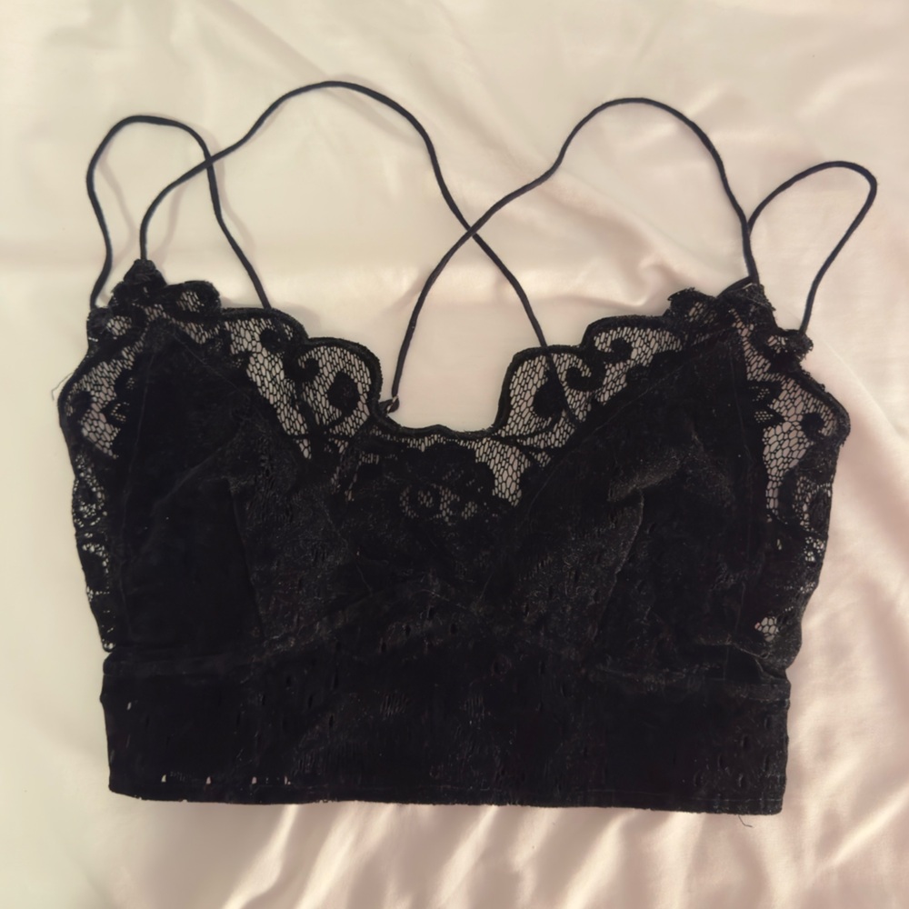 Free People Lace Bralette Top
